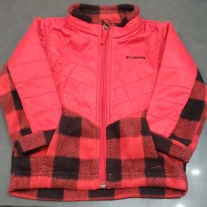 Columbia Buffalo Plaid Toddler Fleece